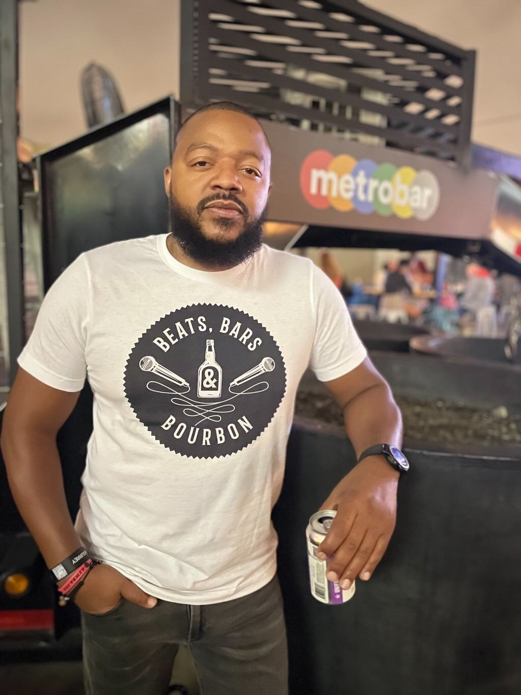 beats, bars & bourbon tee